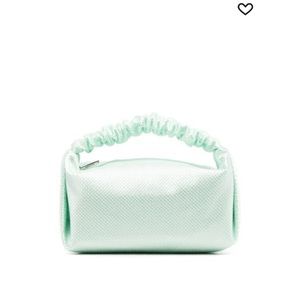 Alexander Wang Scrunchie Crystal mini bag brand new w tags and box in sage green